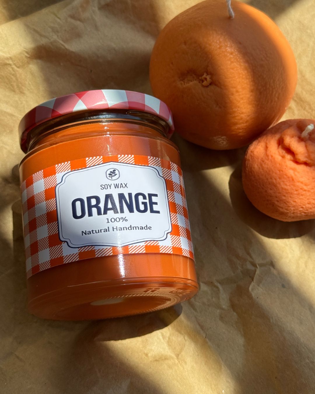 ORANGE SCENTED CANDLE
