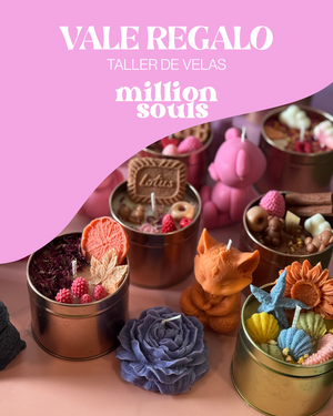Vale Regalo – Taller de Velas Millionsouls