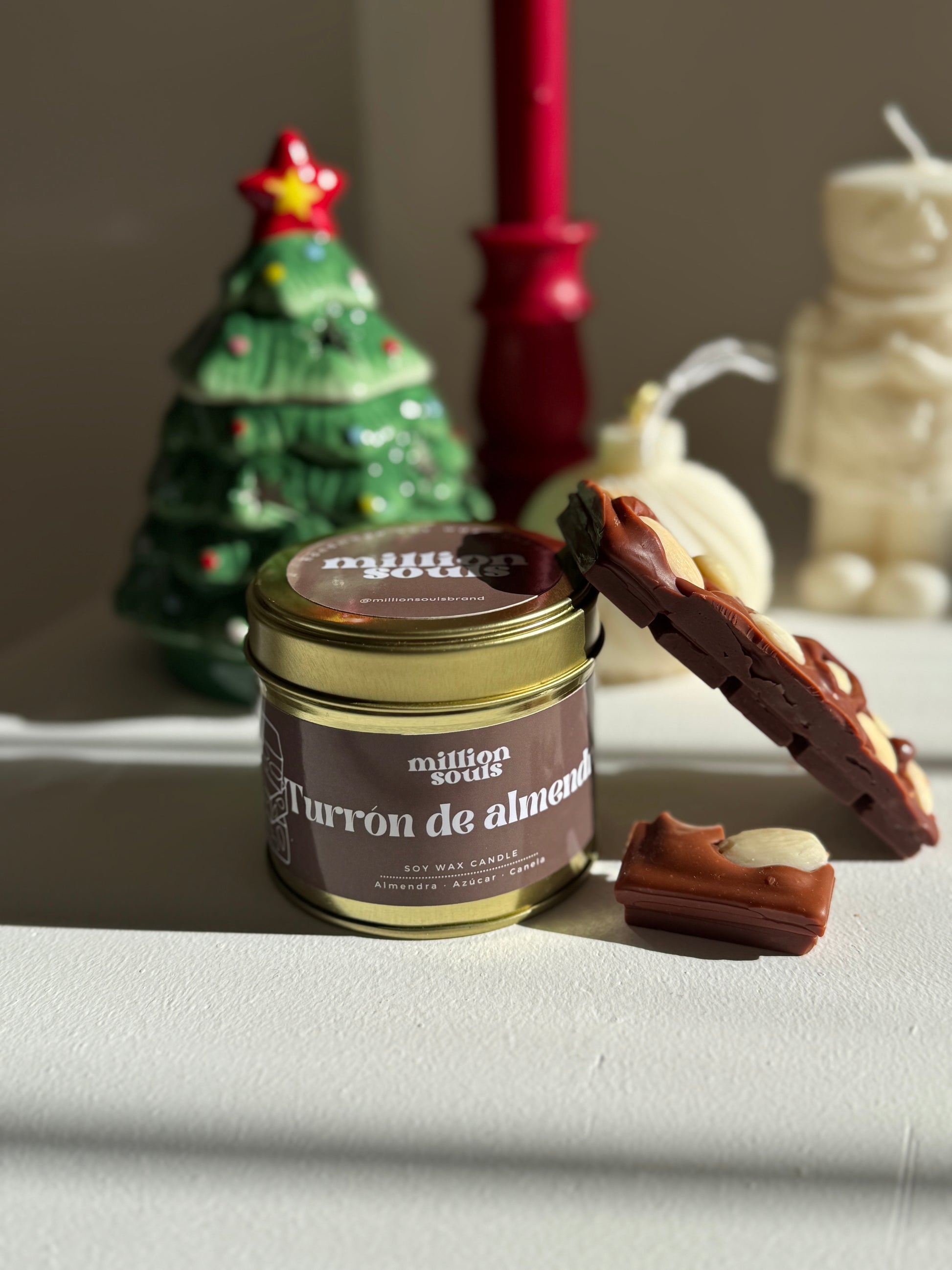 Vela Lata Turrón de Almendra