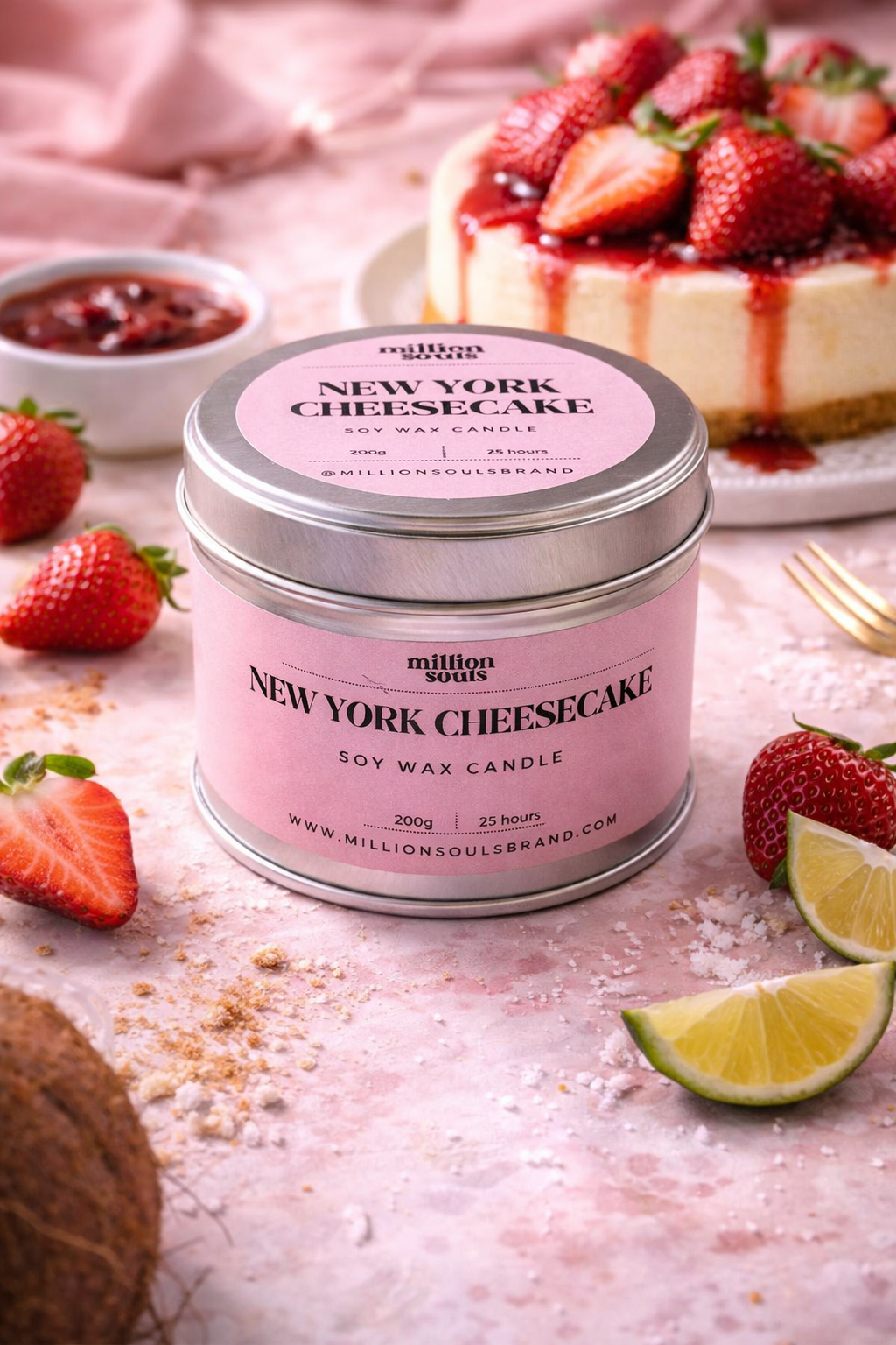 VELA AROMÁTICA LATA NEW YORK CHEESECAKE