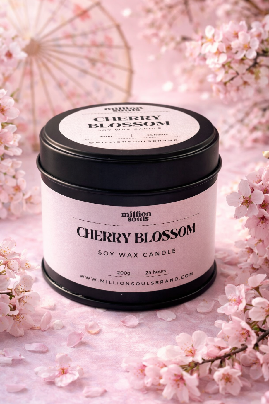 VELA AROMÁTICA LATA CHERRY BLOSSOM