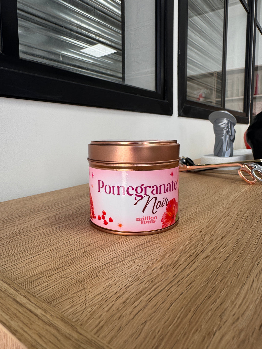 Vela aromática Pommegranade Noir
