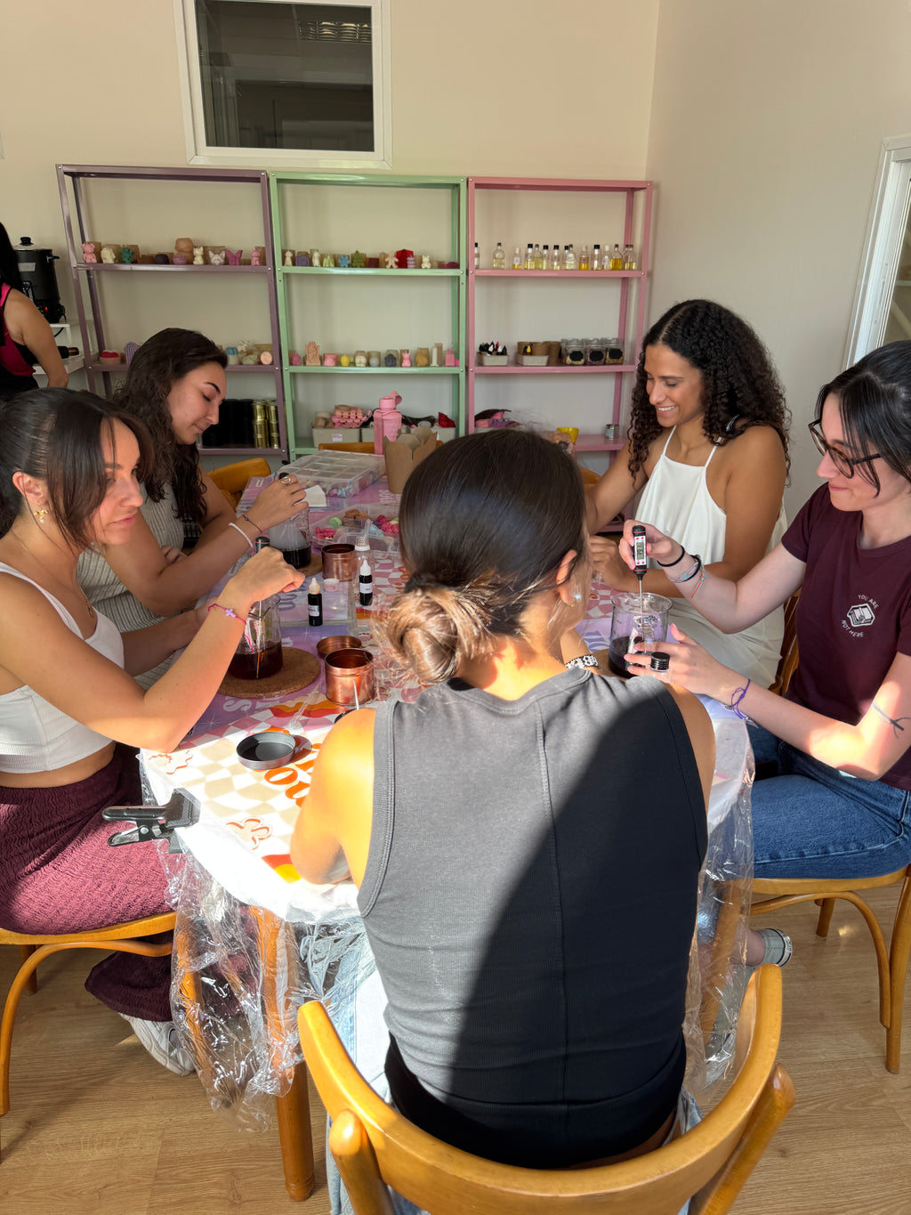 CANDLE AND WINE WORKSHOP