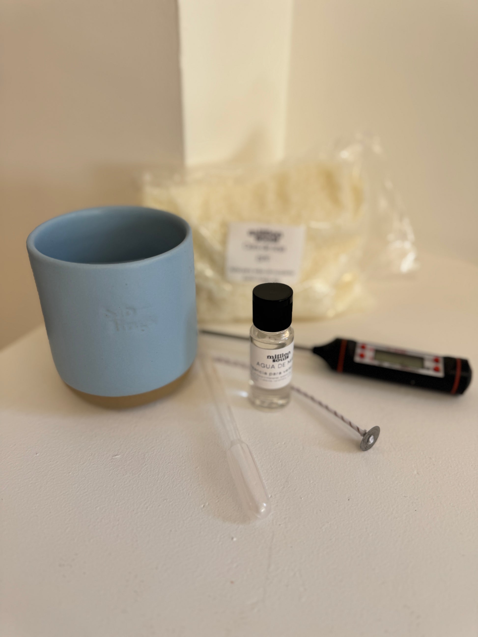 Kit Crea tu vela en cerámica