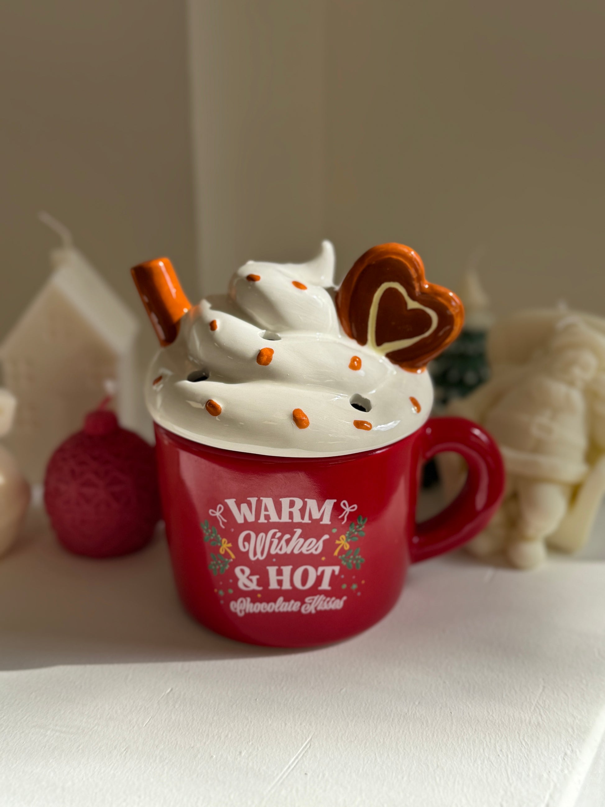 Quemador taza de Navidad