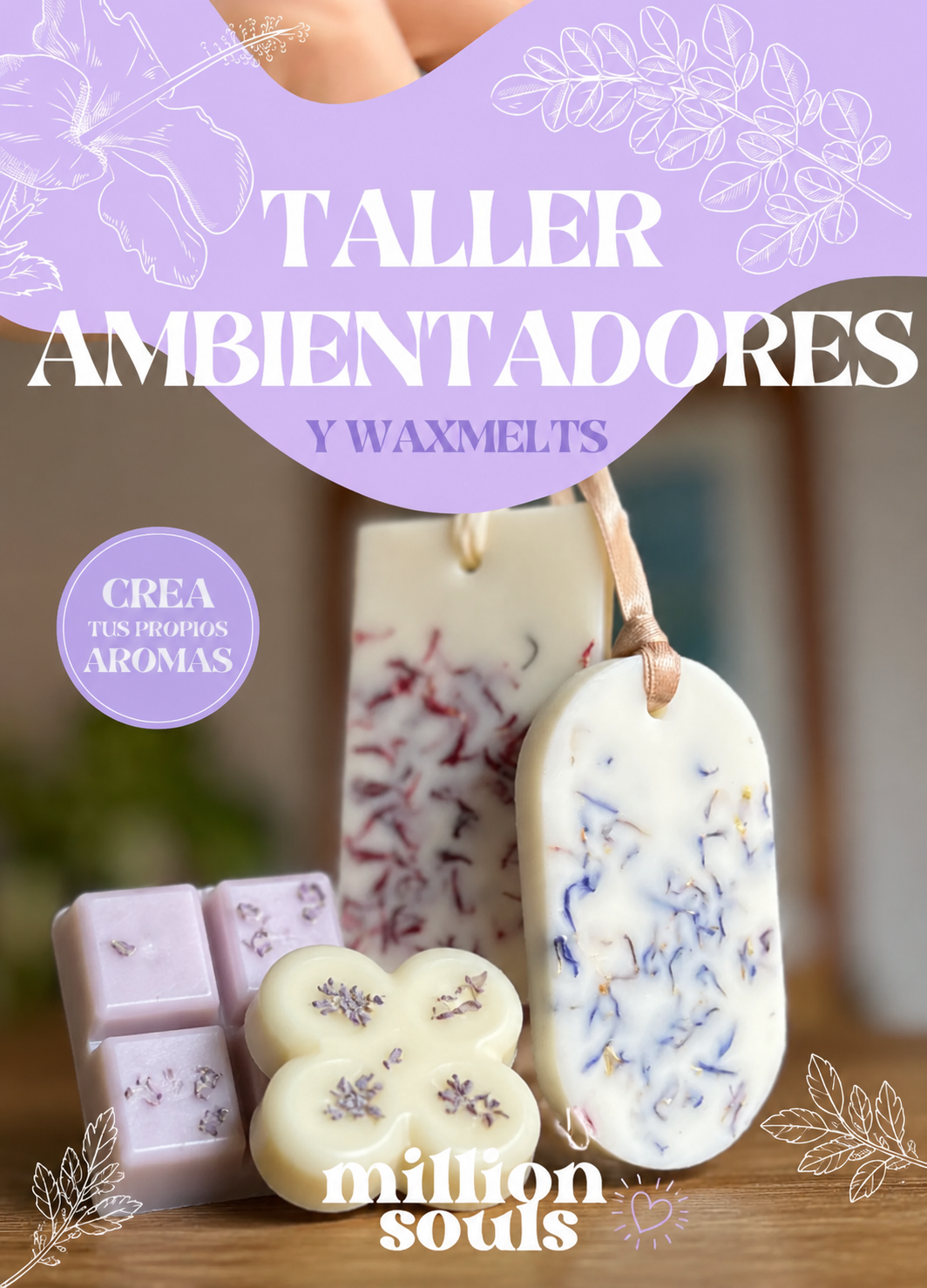 Taller ambientadores y waxmelts