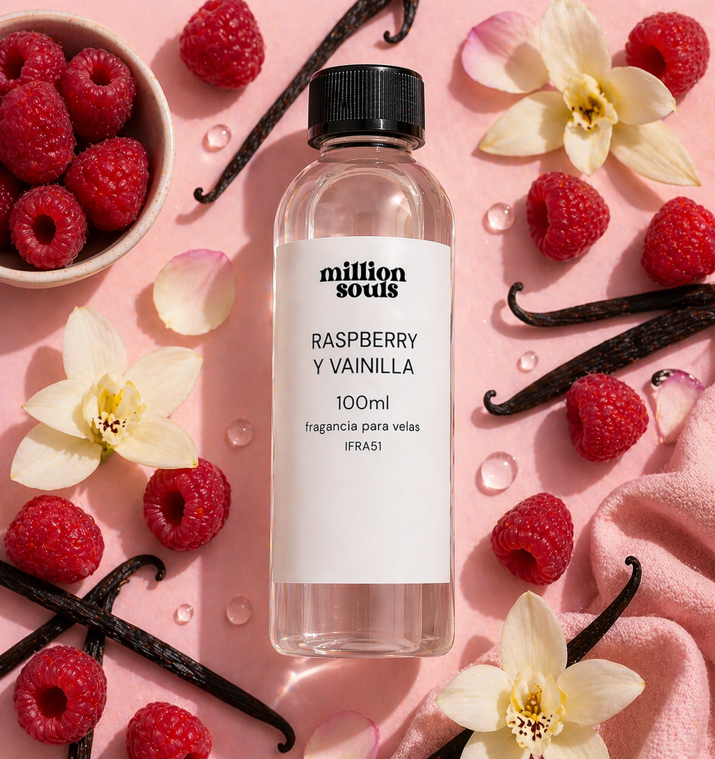 Fragancia de Raspberry Vainilla