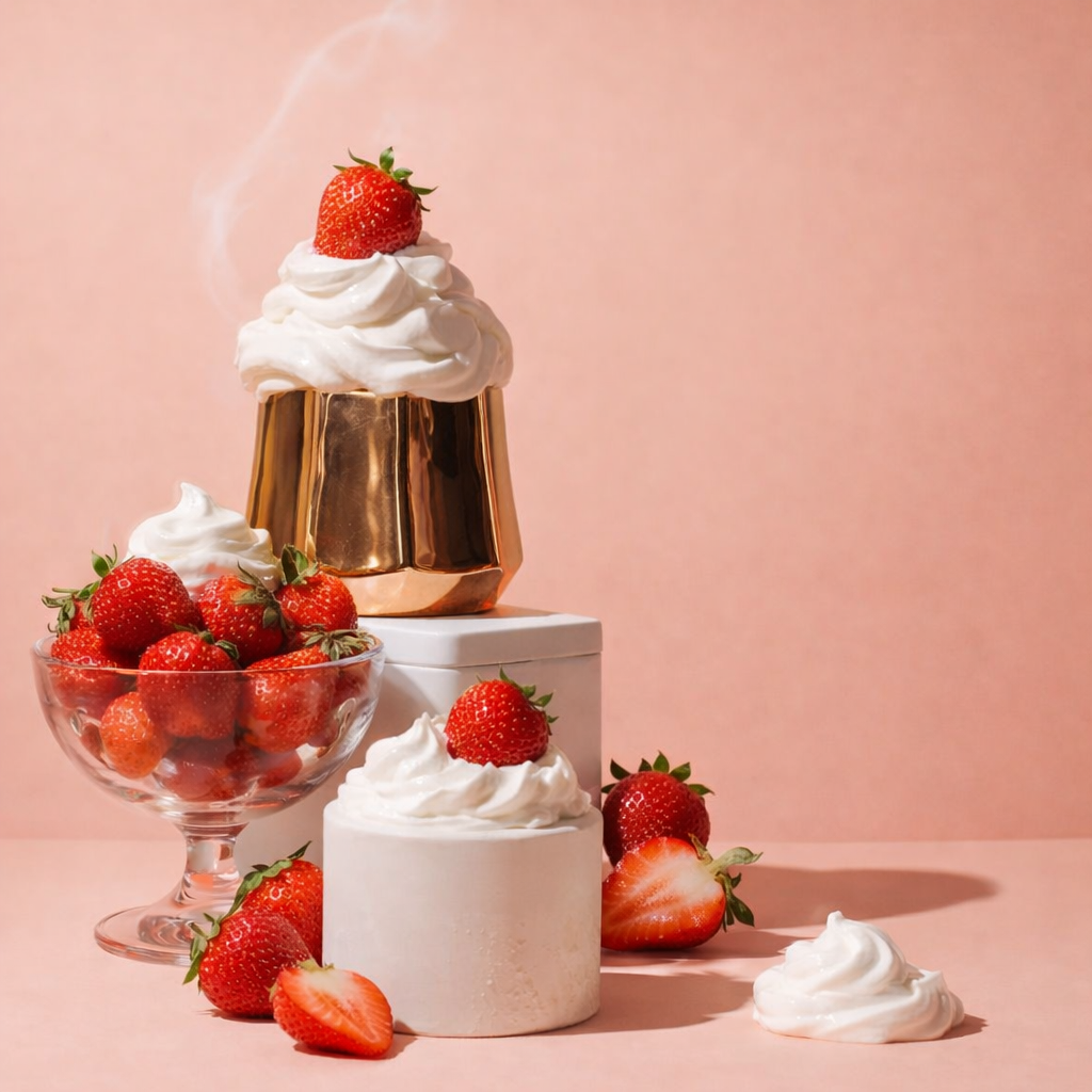 Fragancia de fresas con nata