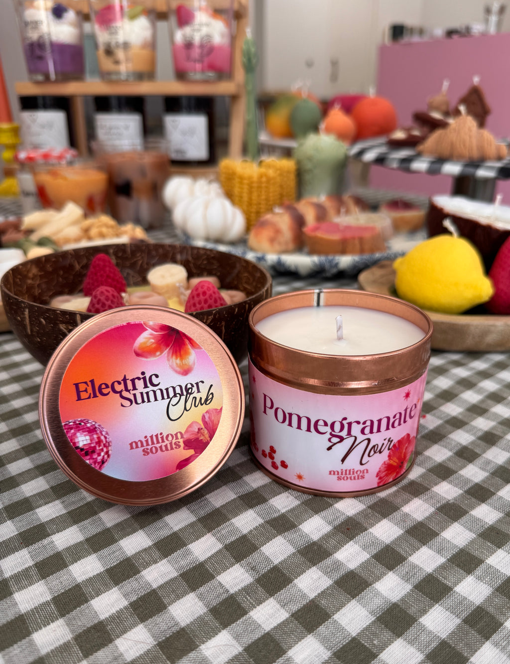 Vela aromática Pommegranade Noir