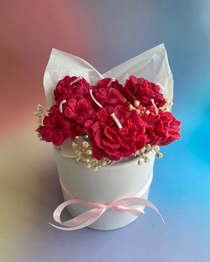 Bouquet of red flowers