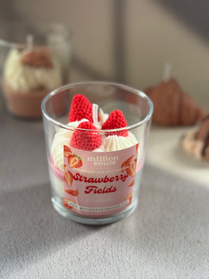 Strawberry Shortcake Candle