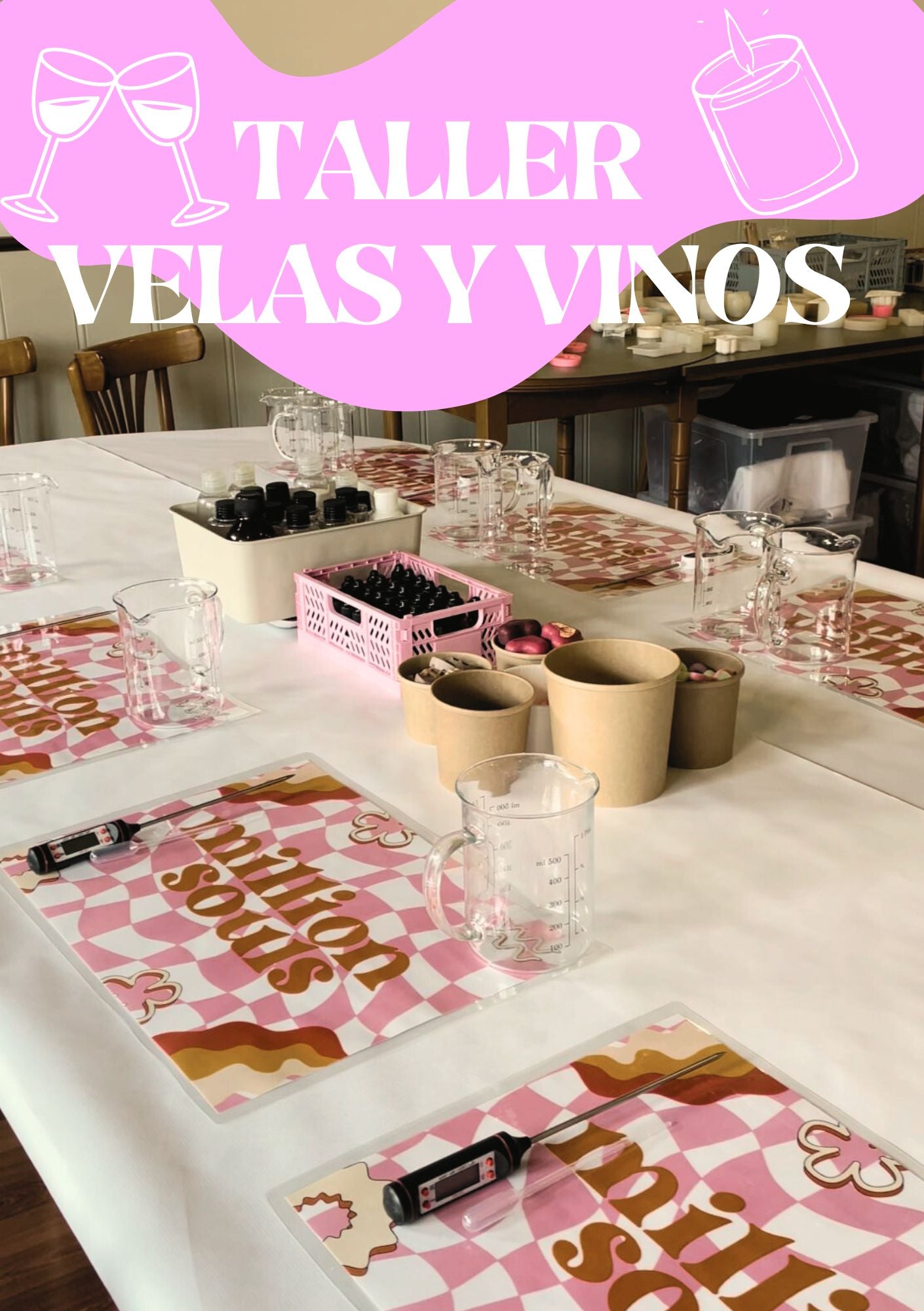 Candles and Wine Workshop - July 4, 5 p.m. - July 4, 2025
